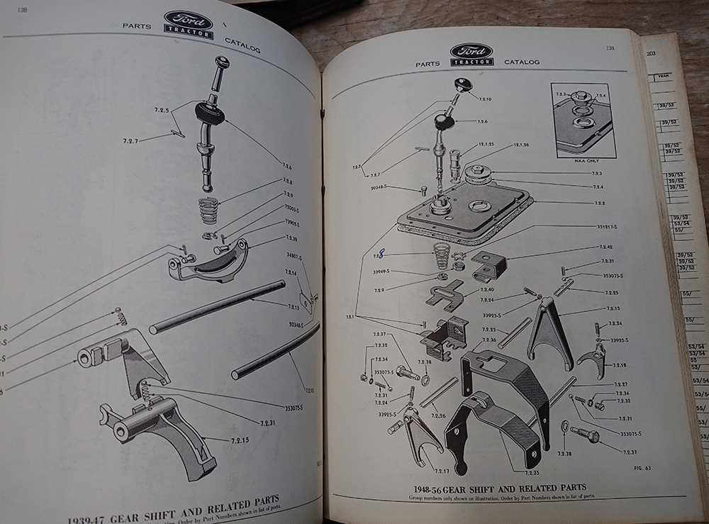 ford 8n parts diagram