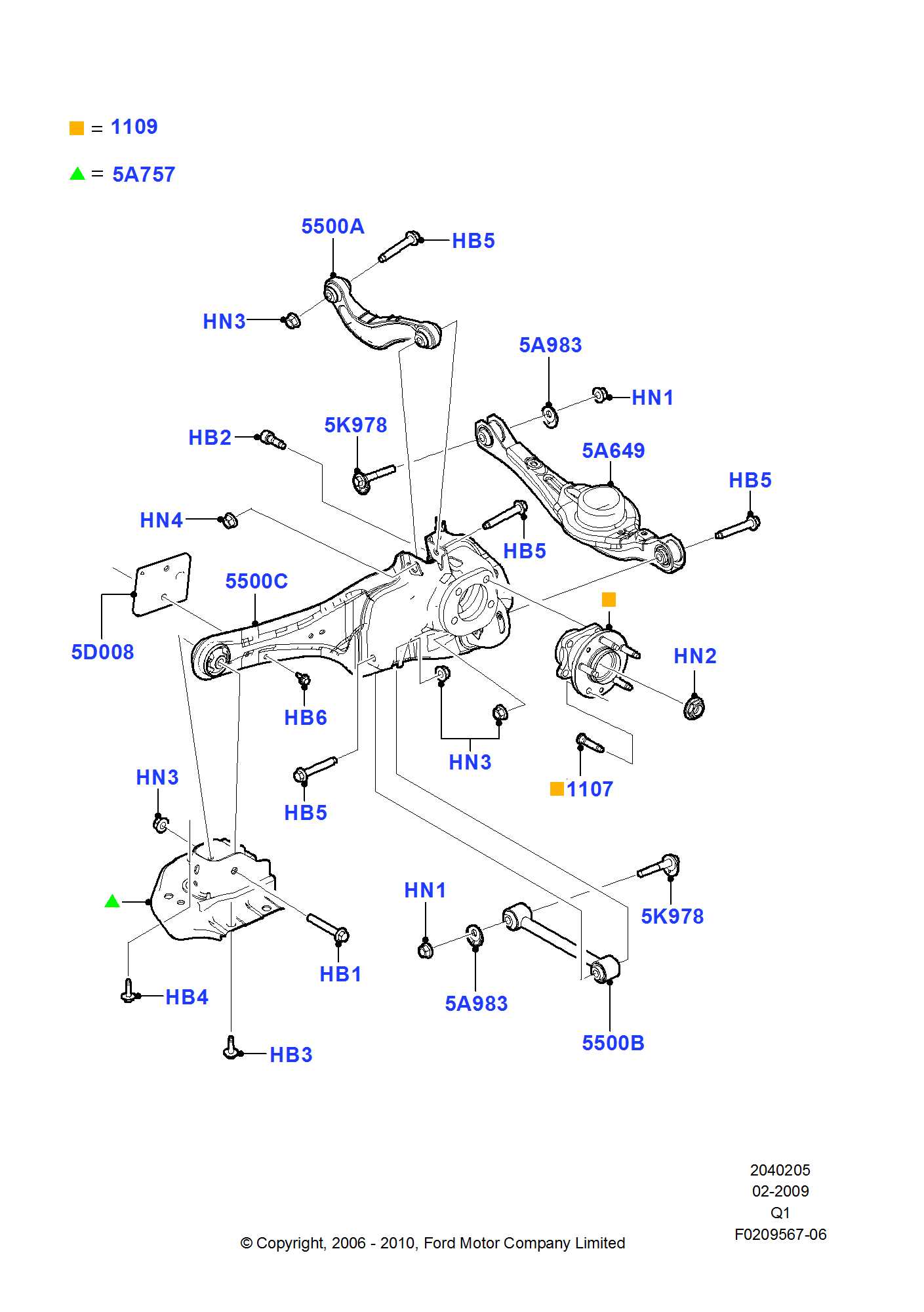 ford edge parts diagram