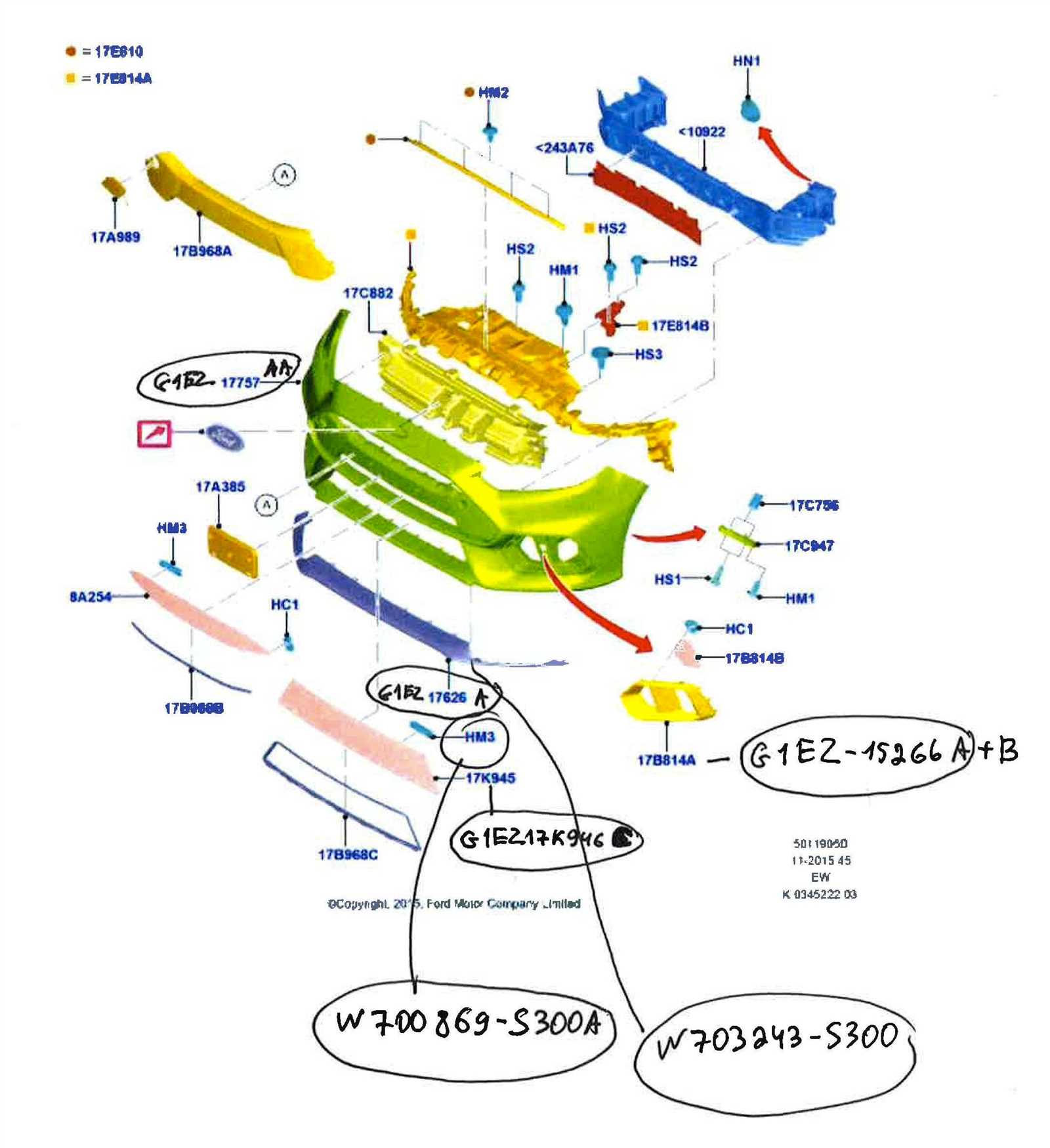 ford focus parts diagram