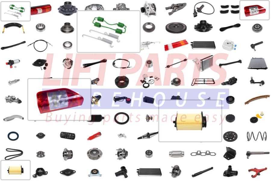 fork truck parts diagram