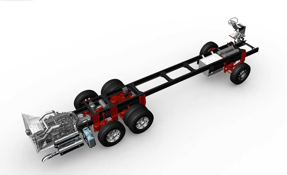 freightliner xc chassis parts diagram