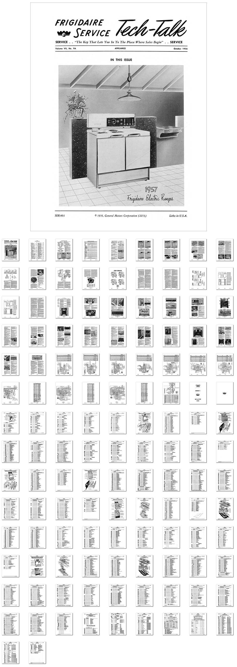 frigidaire electric stove parts diagram