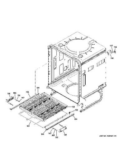 ge adora dishwasher parts diagram