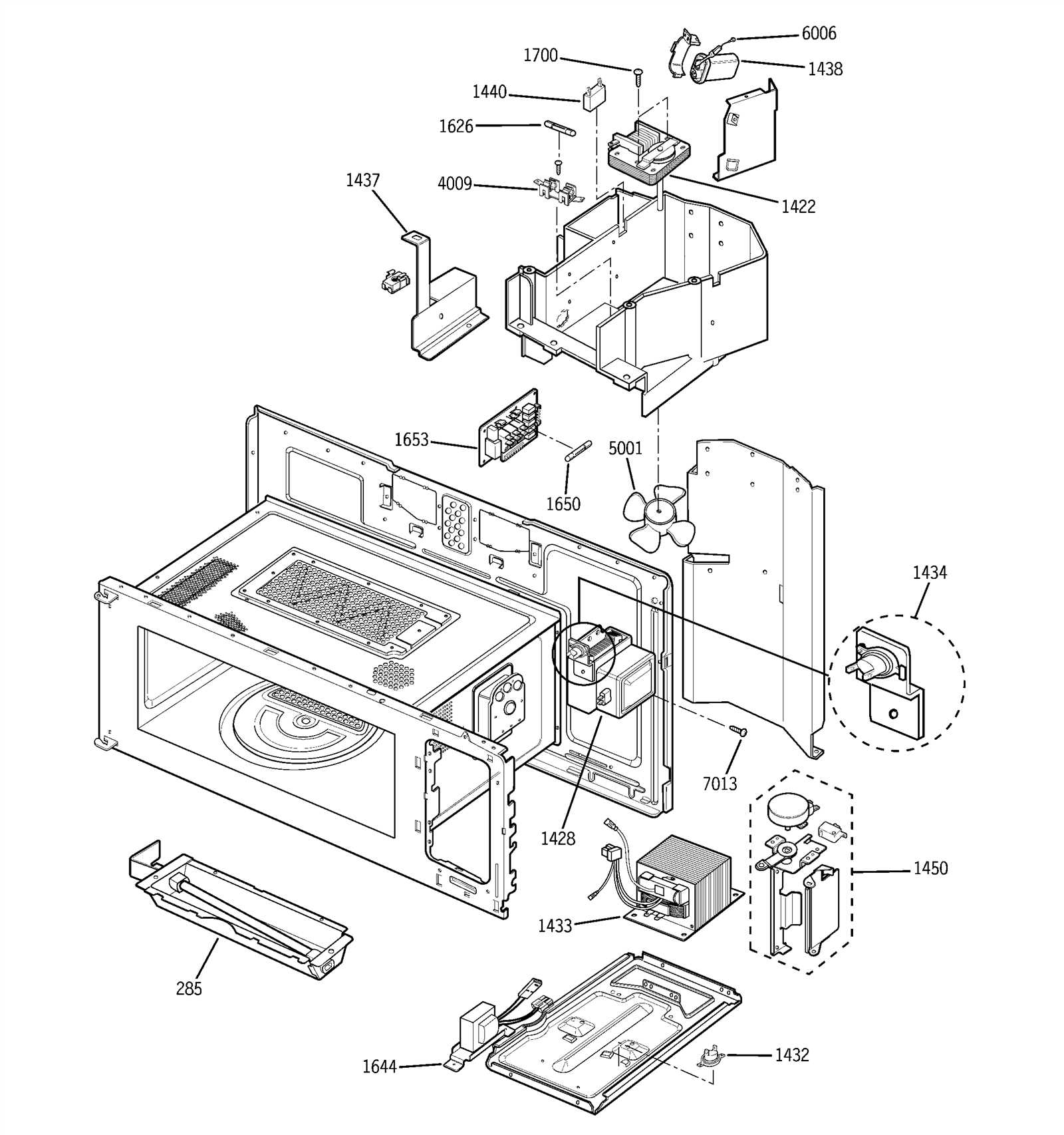 ge advantium 120 parts diagram