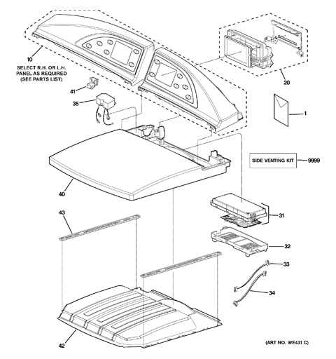 ge dryer parts diagram