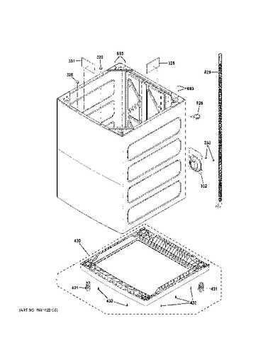 ge washing machine parts diagram