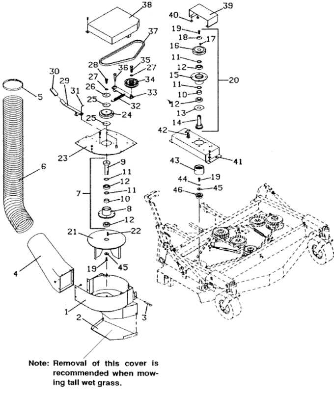 grasshopper mower deck parts diagram