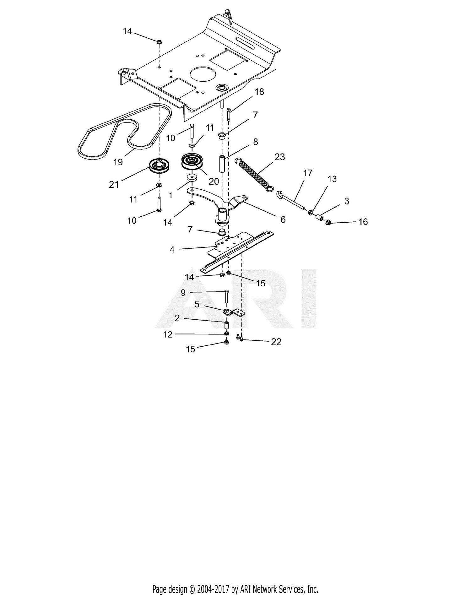 gravely zero turn parts diagram