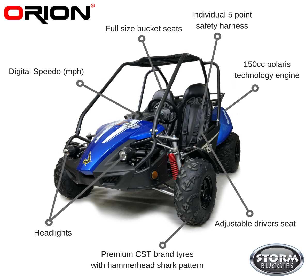 hammerhead gts 150 parts diagram