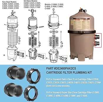 hayward de filter parts diagram