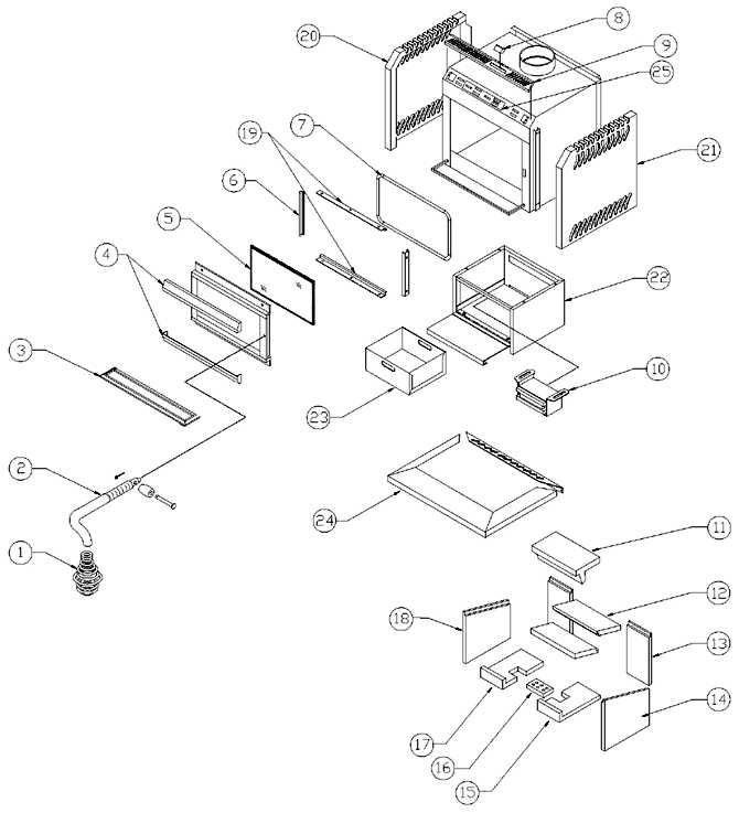 hayward h150 pool heater parts diagram