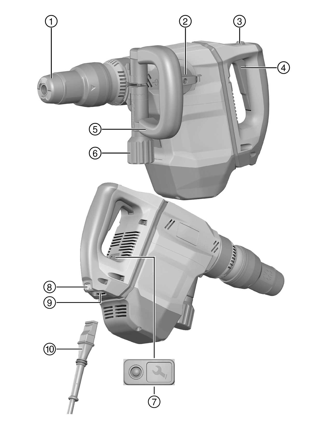 hilti te 3000 avr parts diagram