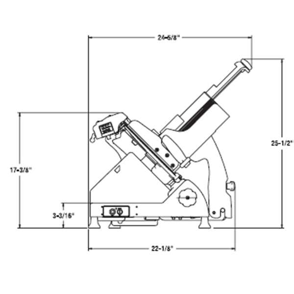 hobart slicer parts diagram