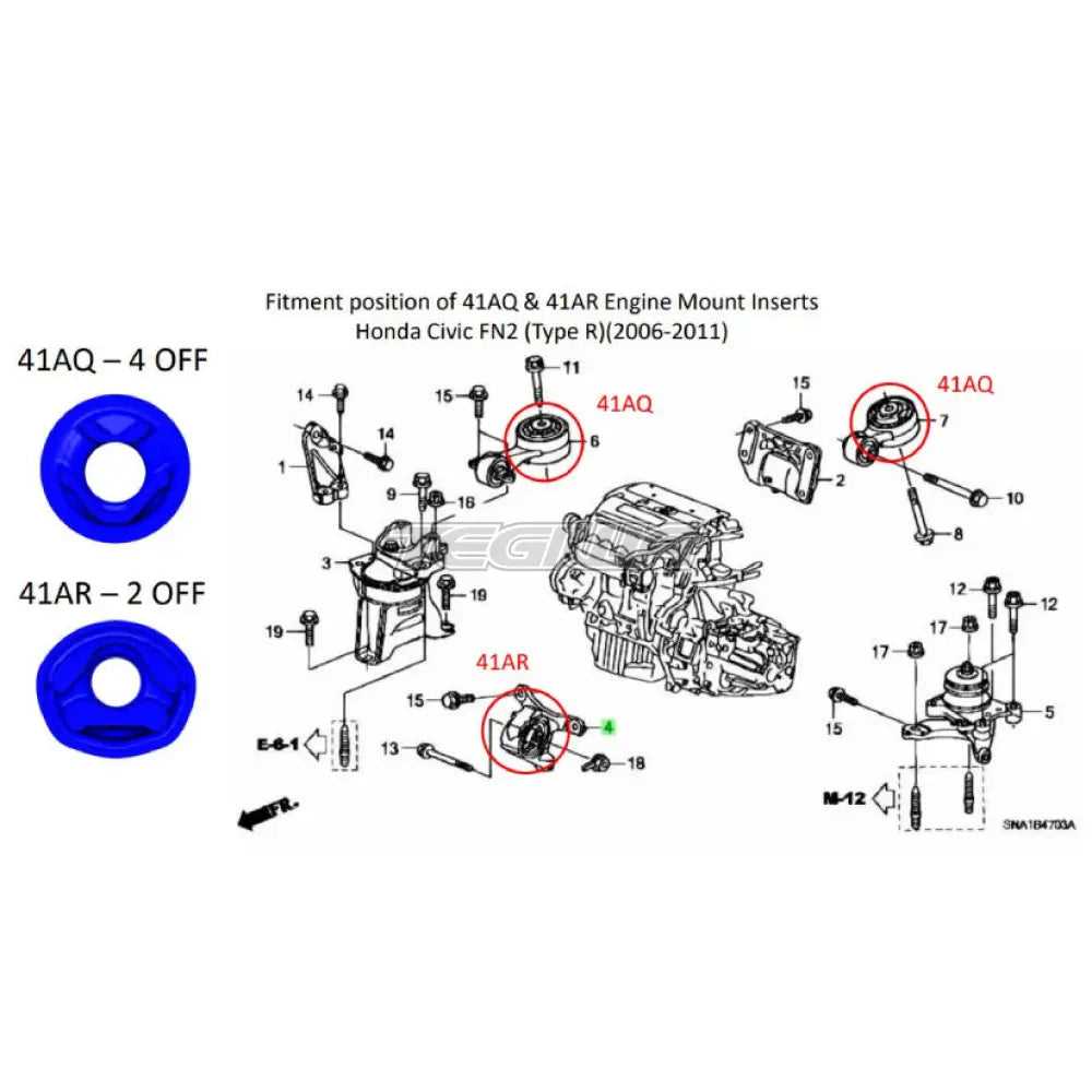 honda civic engine parts diagram