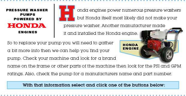 honda gcv190 pressure washer parts diagram