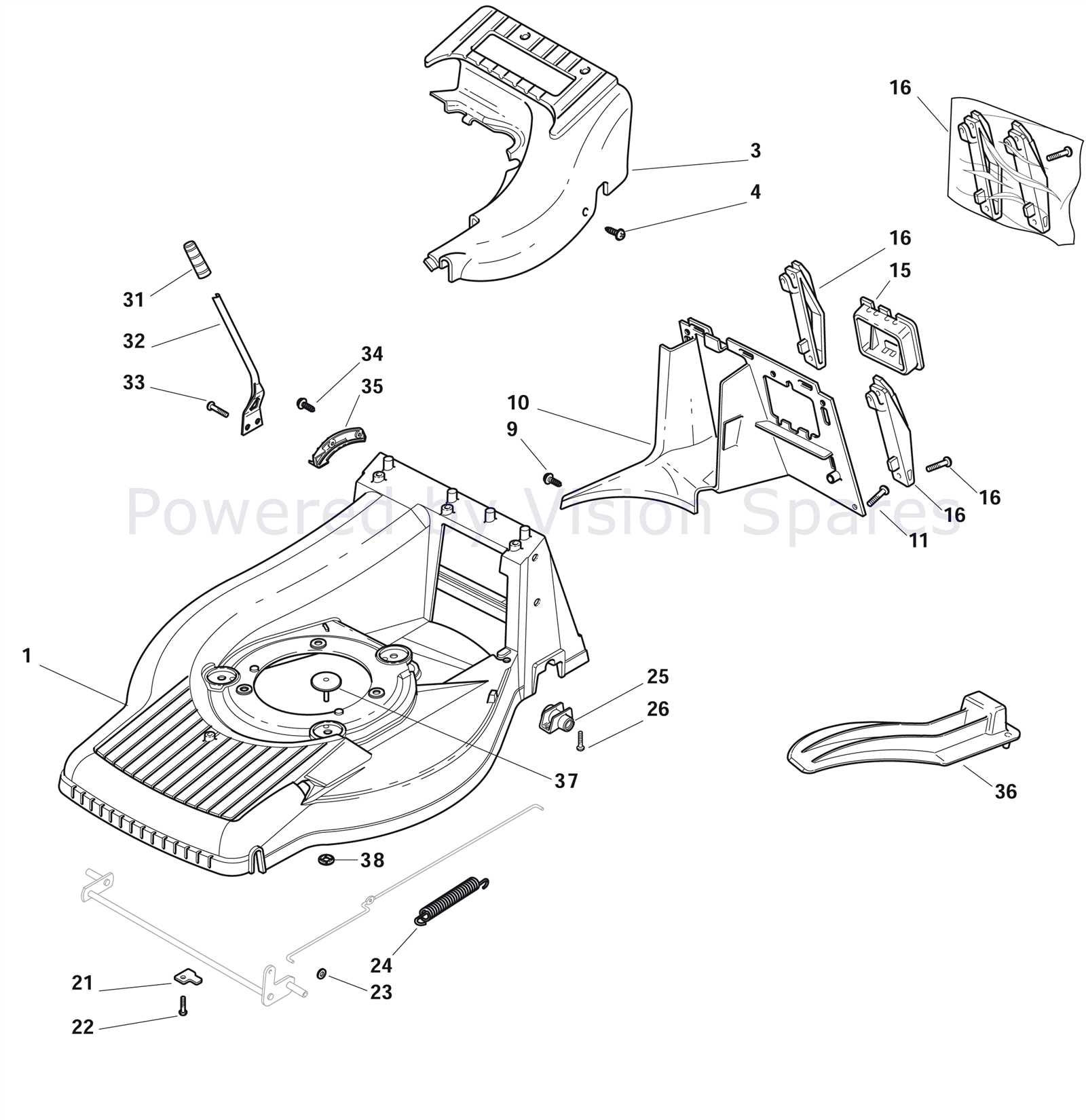 honda gvc160 parts diagram