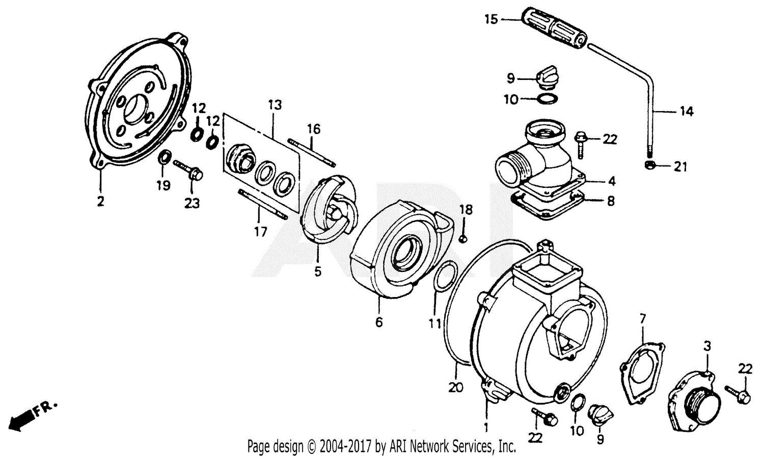 honda gx120 parts diagram