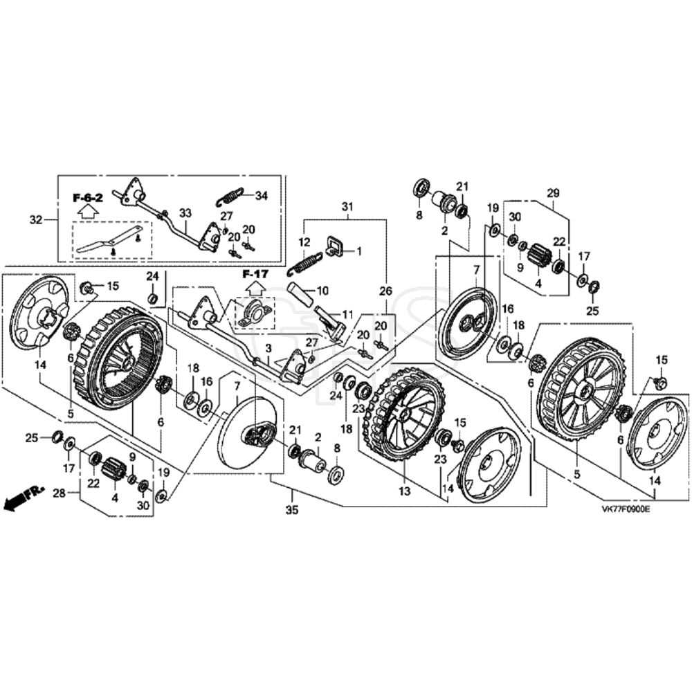 honda hrx217 parts diagram