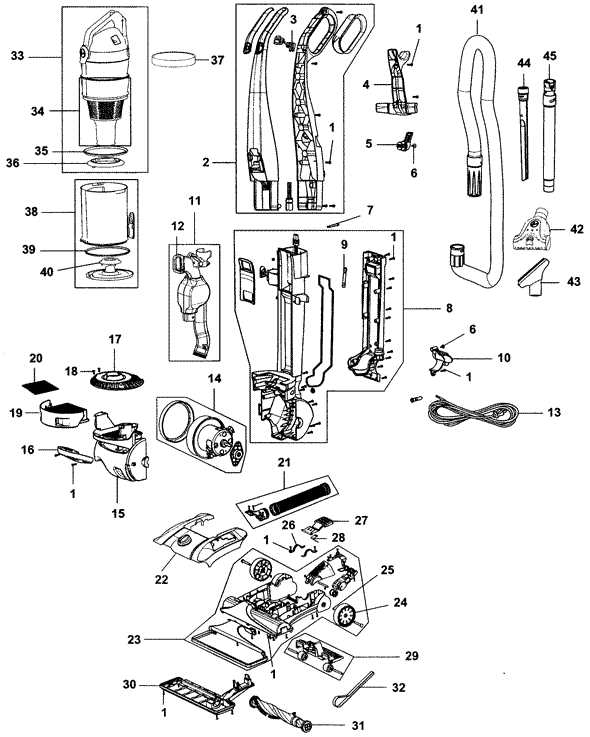 hoover uh72400 parts diagram