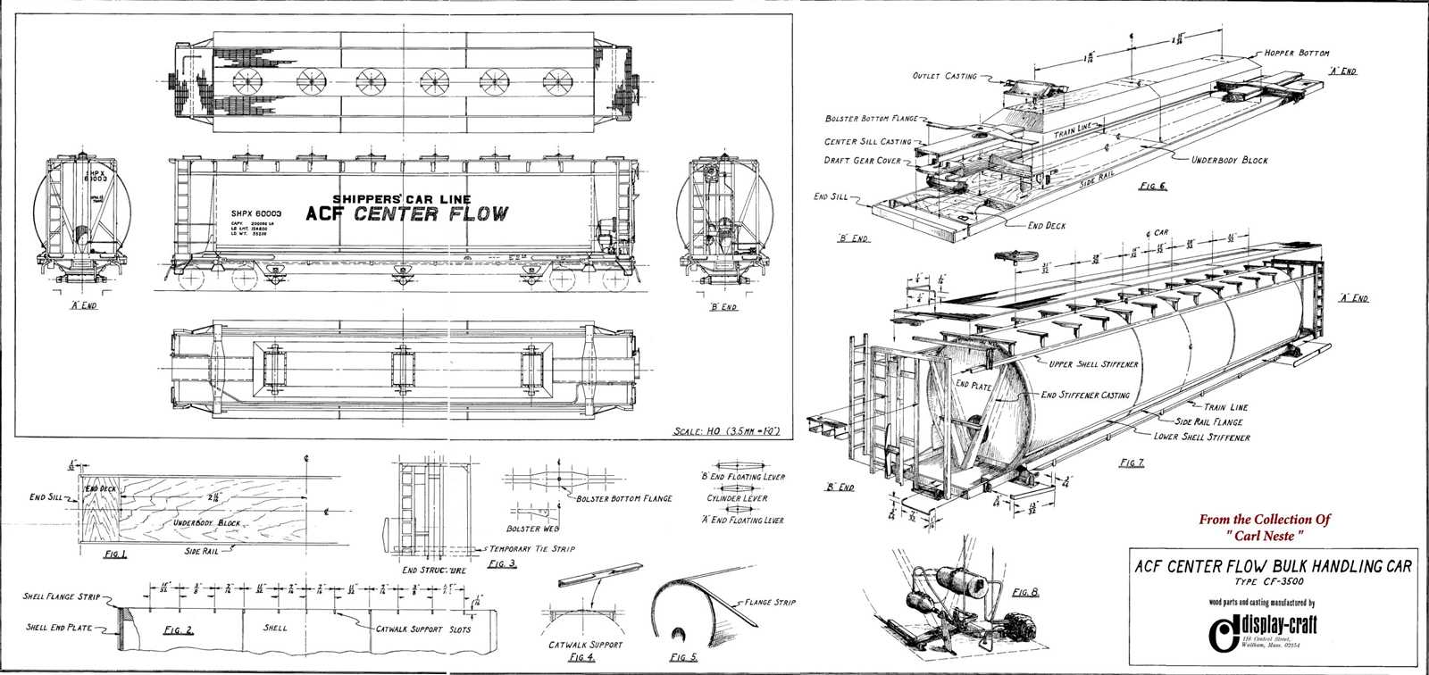 hopper railcar parts diagram