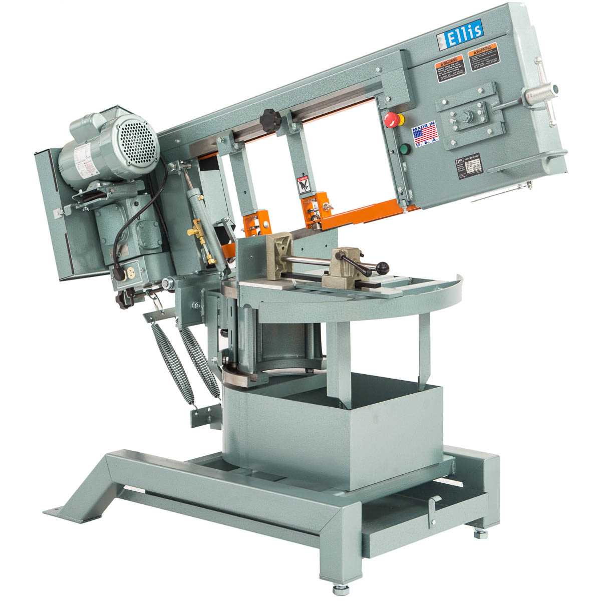 horizontal band saw parts diagram