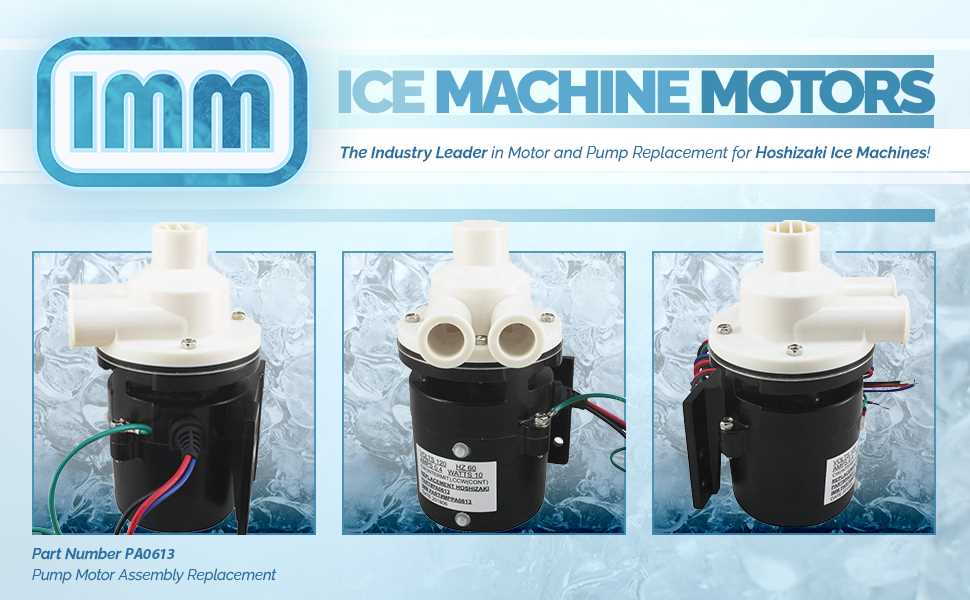 hoshizaki ice machine parts diagram