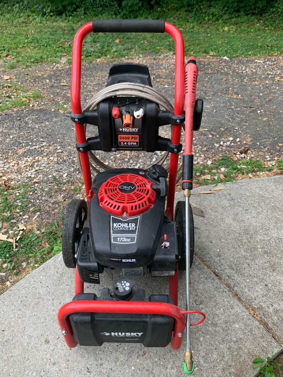 husky pressure washer parts diagram