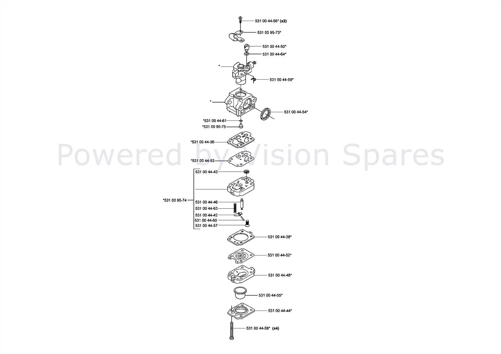 husqvarna 125bt parts diagram