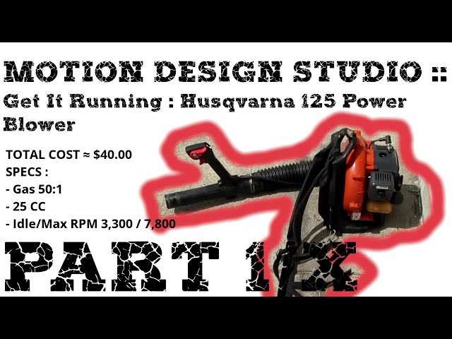 husqvarna 125bt parts diagram