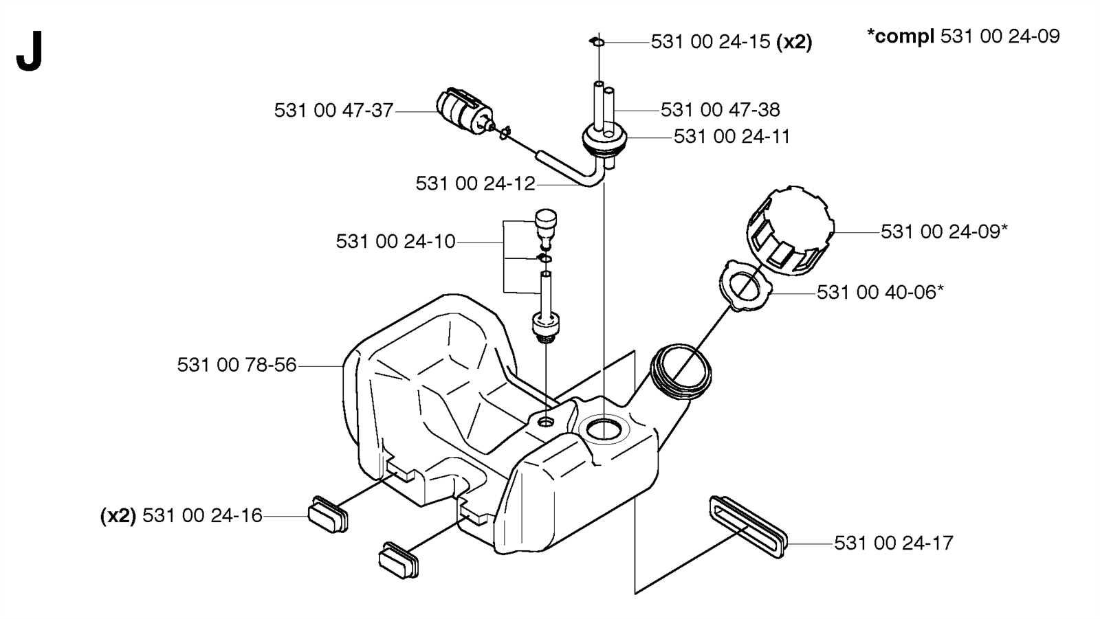 husqvarna 125l parts diagram