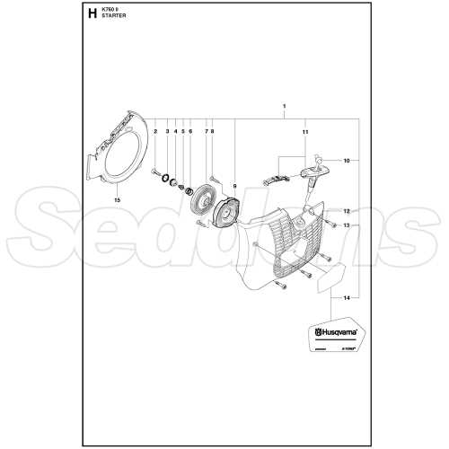 husqvarna 440 parts diagram