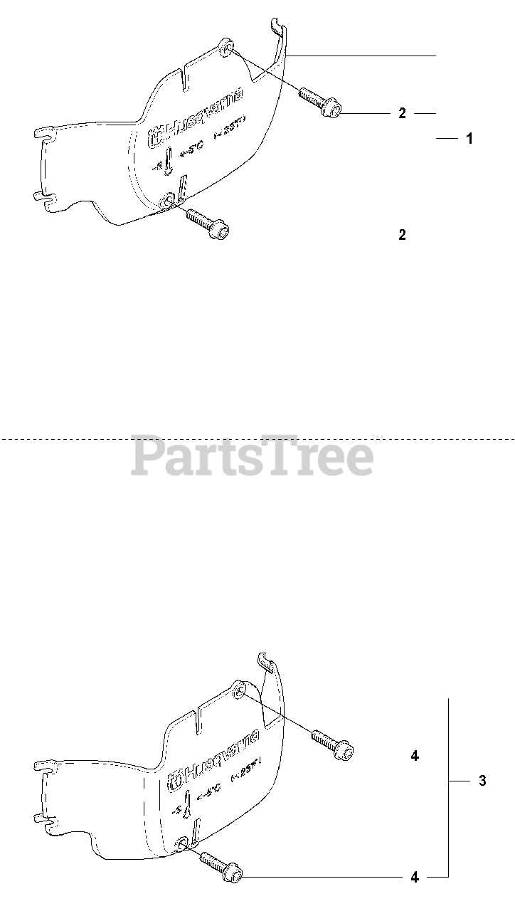 husqvarna 445 parts diagram