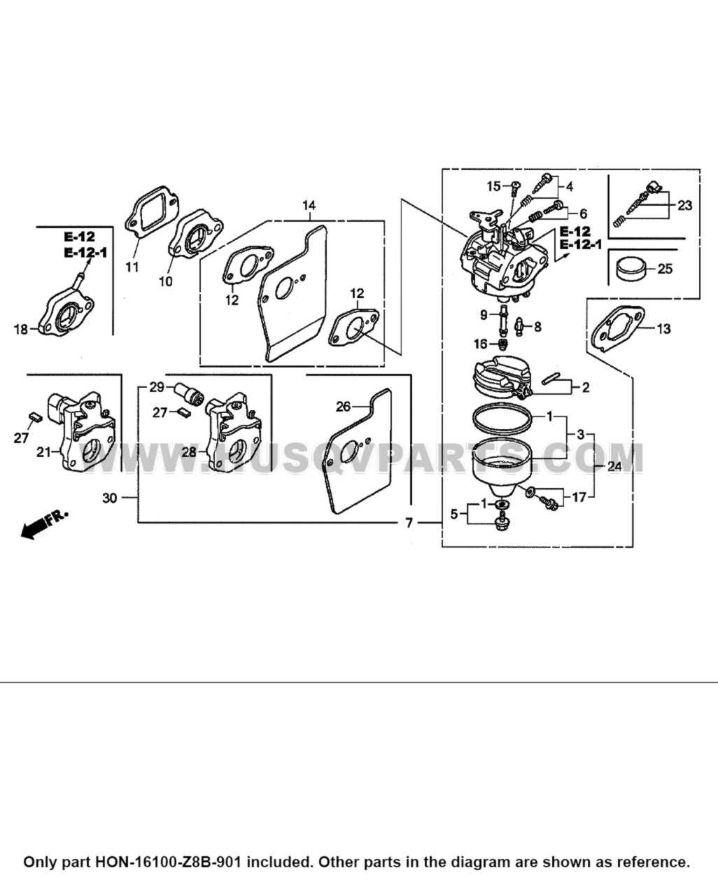 husqvarna hu700h parts diagram