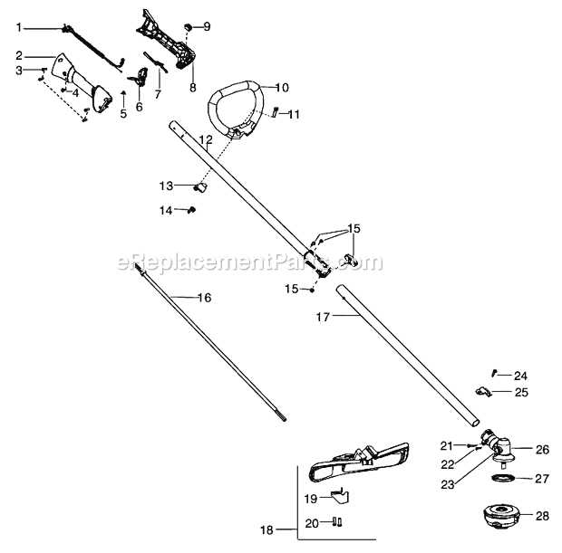 husqvarna weed eater 128ld parts diagram