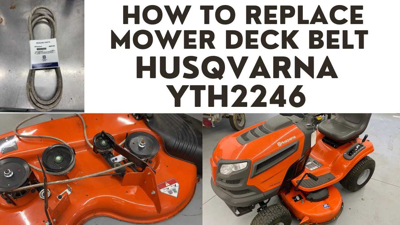 husqvarna yth22v46 deck parts diagram