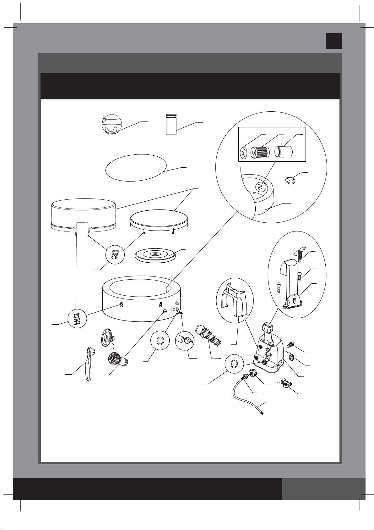 intex pure spa parts diagram