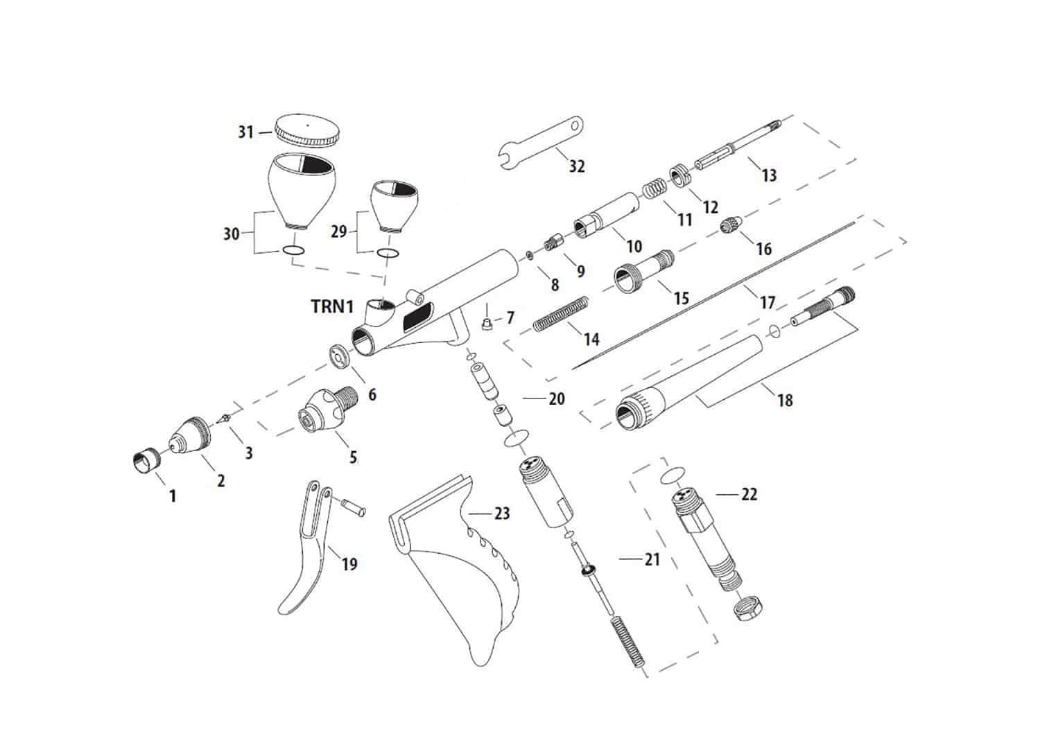 iwata neo parts diagram