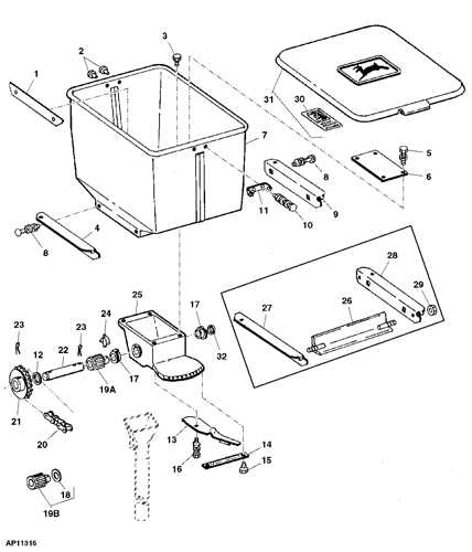 jd 7000 planter parts diagram