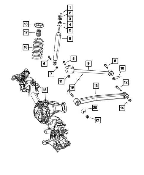 jeep suspension parts diagram