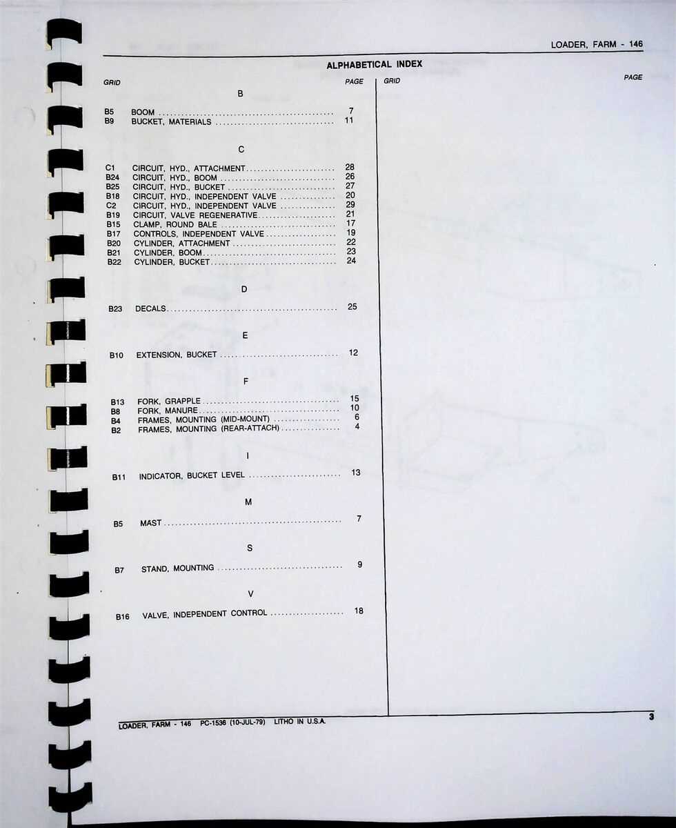 john deere 148 loader parts diagram