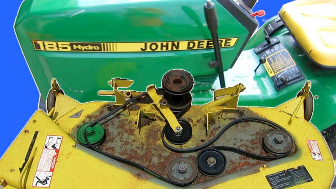 john deere 160 mower deck parts diagram