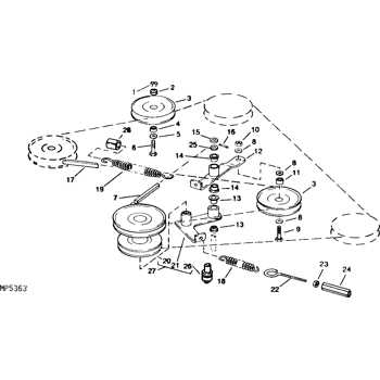 john deere 261 grooming mower parts diagram