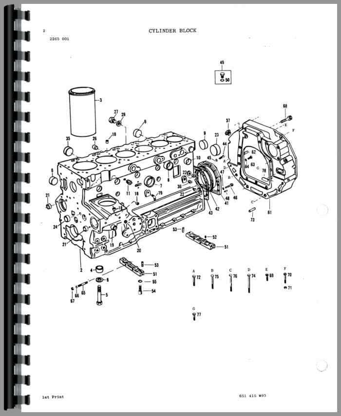 john deere 285 parts diagram