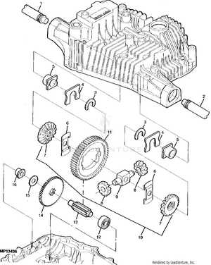 john deere 345 48 mower deck parts diagram