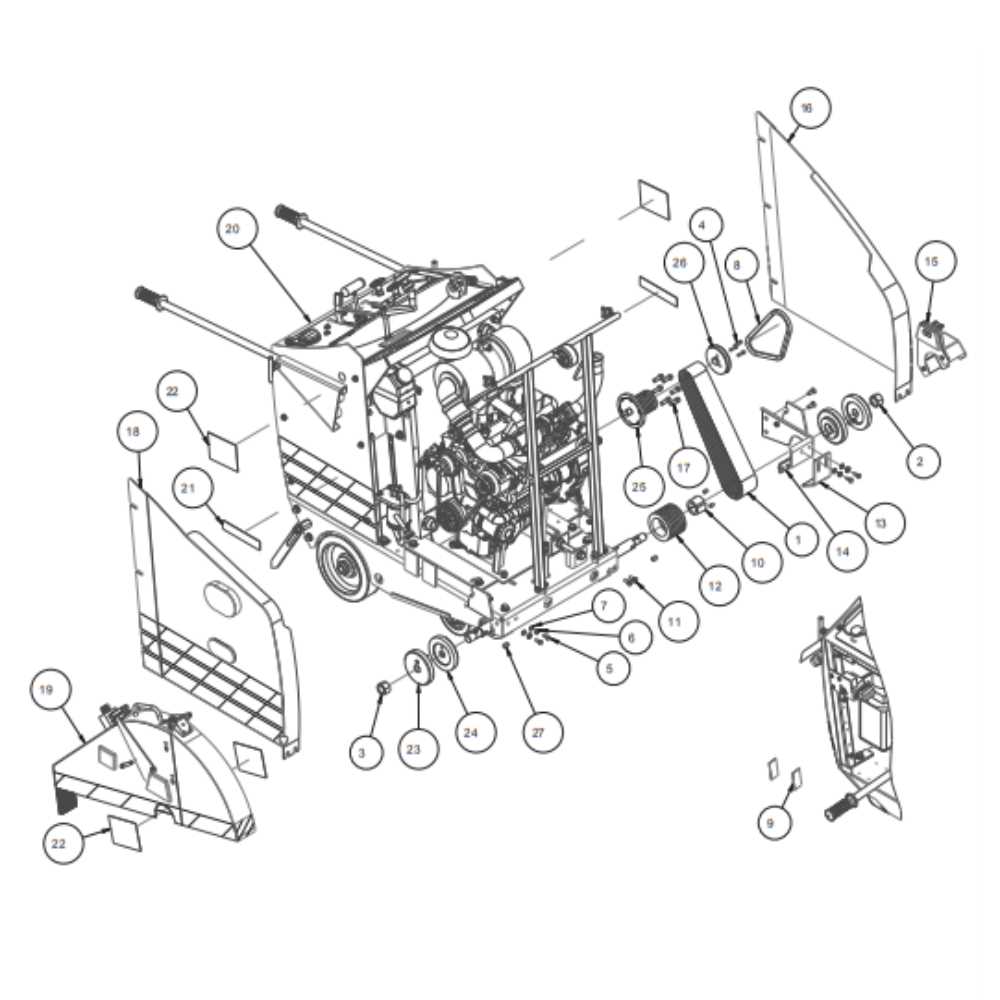 john deere 435 baler parts diagram