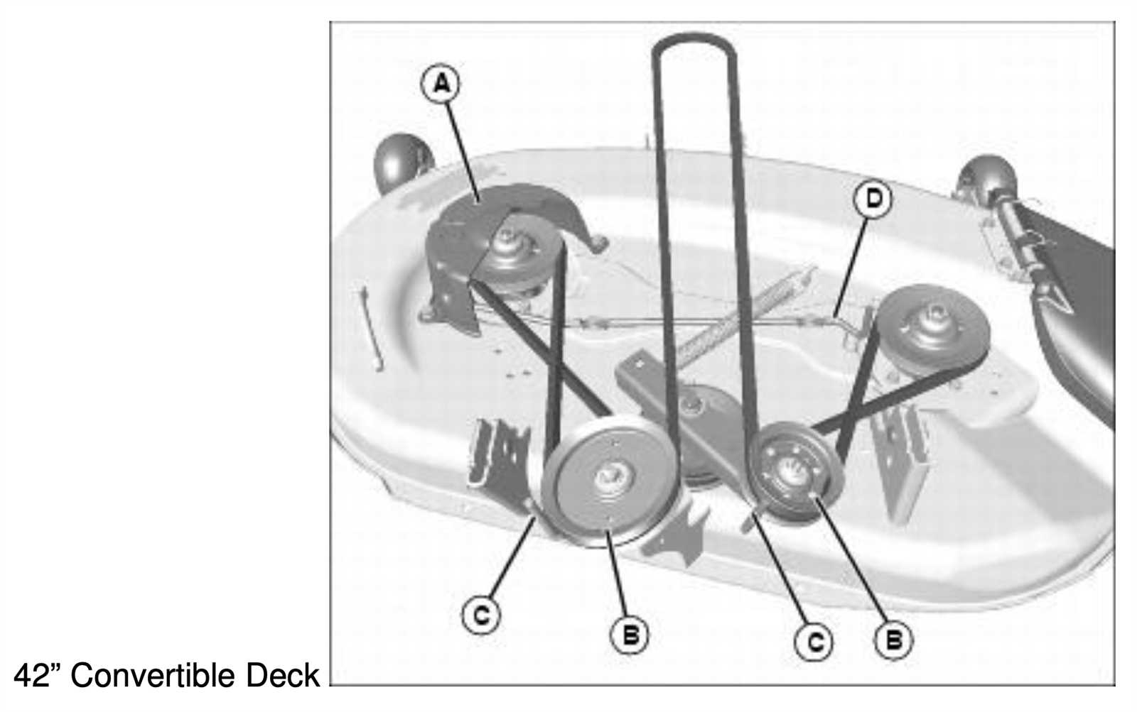 john deere 48 edge mower deck parts diagram