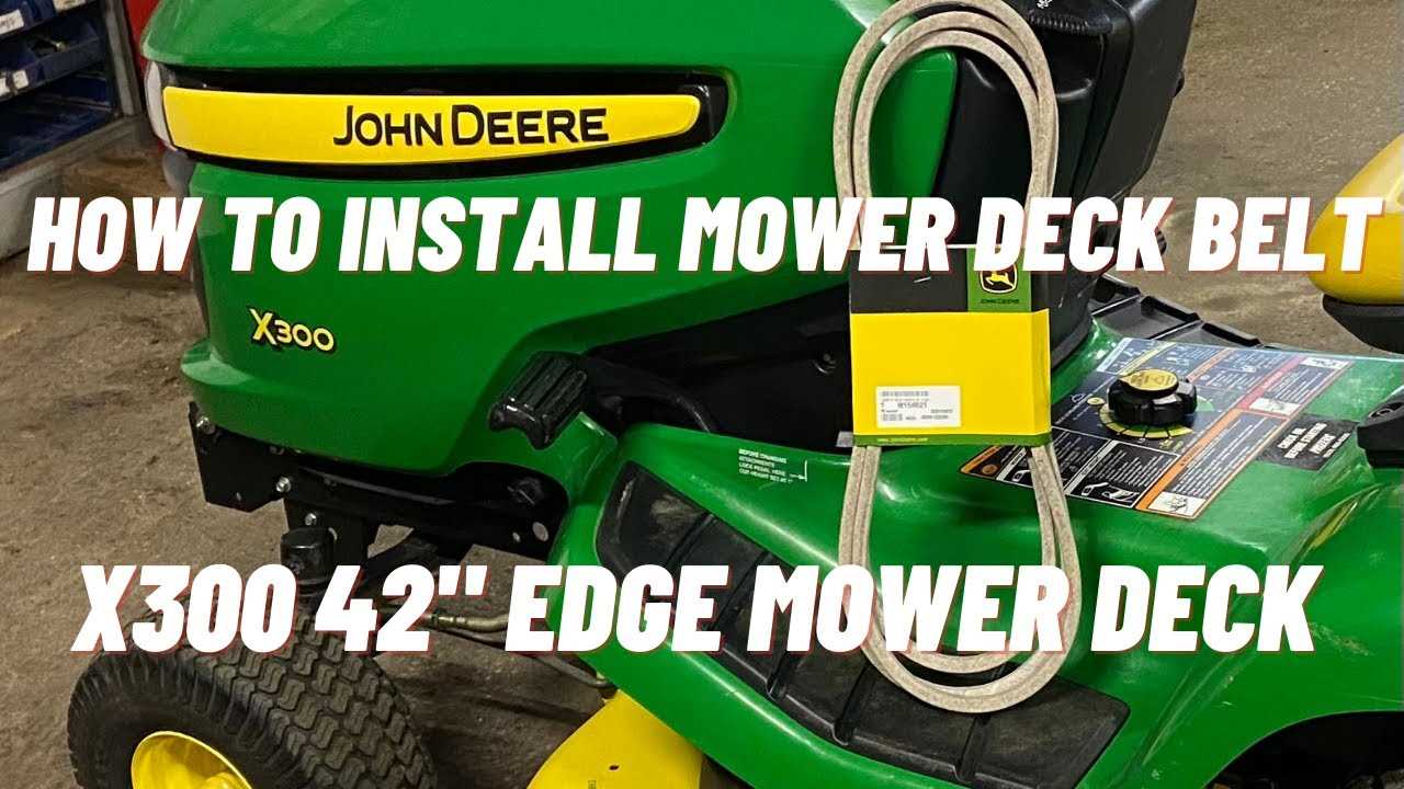 john deere 48 edge mower deck parts diagram