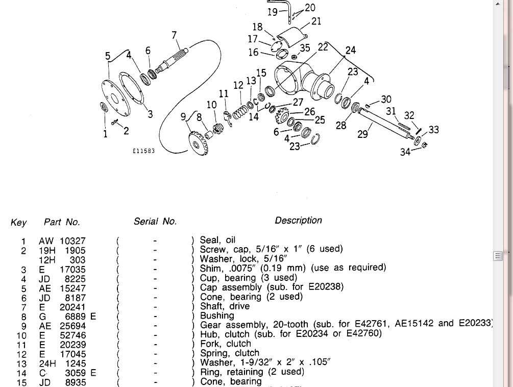 john deere 640 rake parts diagram