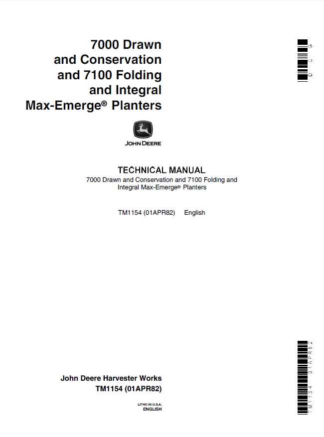 john deere 7100 planter parts diagram