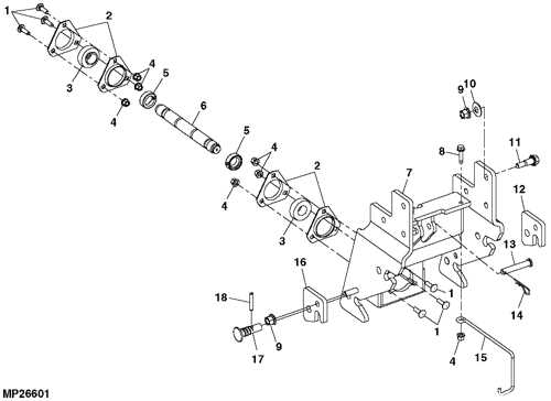 john deere 790 3 point hitch parts diagram